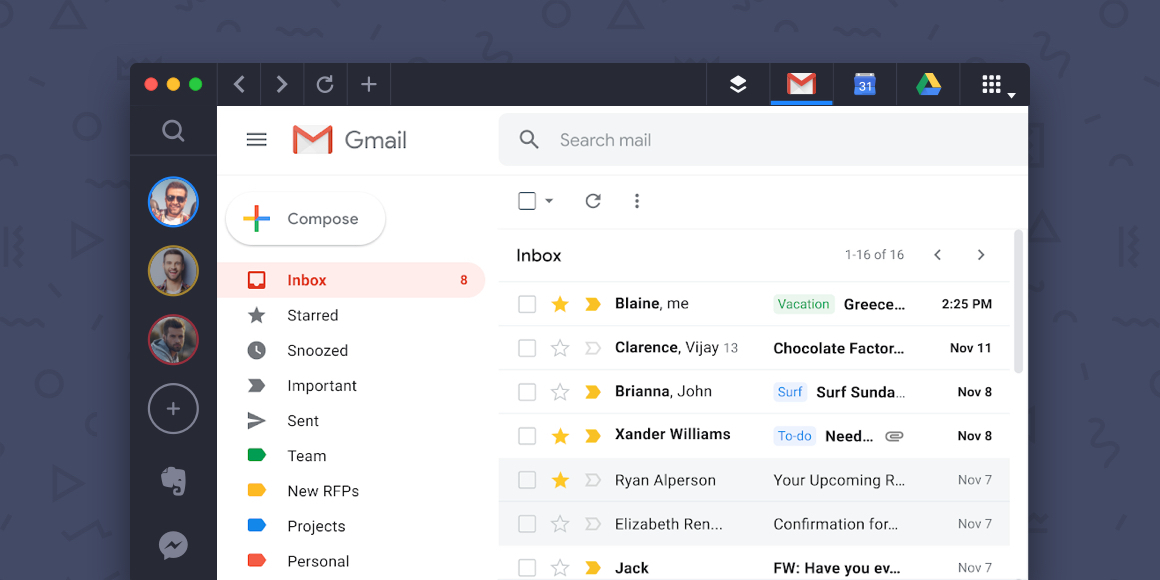 best offline email client for gmail mac